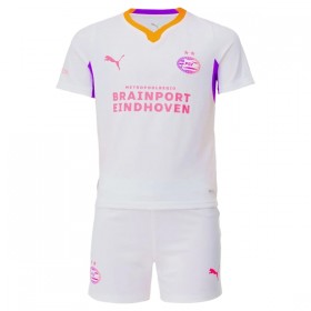 PSV Eindhoven Børn Udebanesæt 2026-27 Kortærmet(+ Korte bukser)