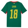 Senegal Sarr 18 Udebanesæt VM Fodbold 2026 Kortærmet Senegal Sarr 18 Udebanesæt VM Fodbold 2026 Kortærmet