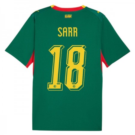 Senegal Sarr 18 Udebanesæt VM Fodbold 2026 Kortærmet Senegal Sarr 18 Udebanesæt VM Fodbold 2026 Kortærmet