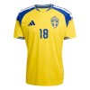 Sverige Ayari 18 Hjemmebanesæt VM Fodbold 2026 Kortærmet