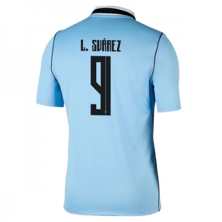 Uruguay Luis Suarez 9 Hjemmebanesæt VM Fodbold 2026 Kortærmet Uruguay Luis Suarez 9 Hjemmebanesæt VM Fodbold 2026 Kortærmet