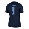 Uruguay Luis Suarez 9 Udebanesæt VM Fodbold 2026 Kortærmet Uruguay Luis Suarez 9 Udebanesæt VM Fodbold 2026 Kortærmet