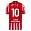 Atlético Madrid Alex B. 10 Hjemmebanesæt 2026-27 Kortærmet