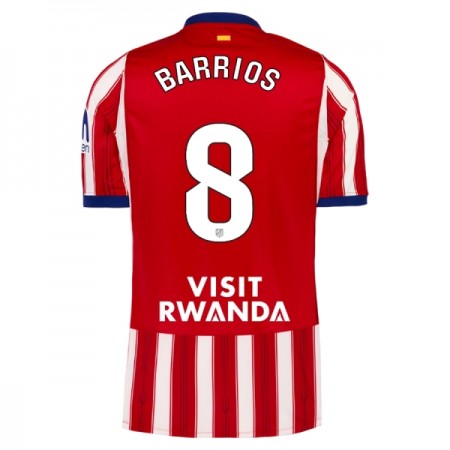 Atlético Madrid Barrios 8 Hjemmebanesæt 2026-27 Kortærmet