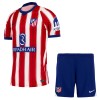 Atlético Madrid Griezmann 7 Børn Hjemmebanesæt 2026-27 Kortærmet(+ Korte bukser)