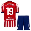 Atlético Madrid J. Alvarez 19 Børn Hjemmebanesæt 2026-27 Kortærmet(+ Korte bukser)