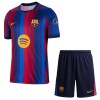 FC Barcelona Børn Hjemmebanesæt 2026-27 Kortærmet(+ Korte bukser) FC Barcelona Børn Hjemmebanesæt 2026-27 Kortærmet(+ Korte bukser)