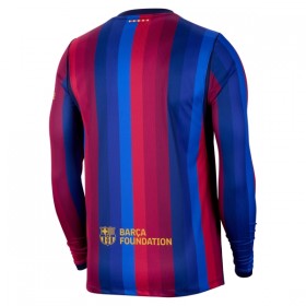 FC Barcelona Børn Hjemmebanesæt 2026-27 Langærmet(+ Korte bukser)