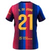 FC Barcelona Frenkie de Jong 21 Børn Hjemmebanesæt 2026-27 Kortærmet(+ Korte bukser)