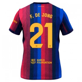 FC Barcelona Frenkie de Jong 21 Hjemmebanesæt 2026-27 Kortærmet