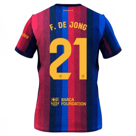 FC Barcelona Frenkie de Jong 21 Hjemmebanesæt 2026-27 Kortærmet FC Barcelona Frenkie de Jong 21 Hjemmebanesæt 2026-27 Kortærmet