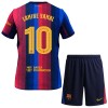 FC Barcelona Lamine Yamal 10 Børn Hjemmebanesæt 2026-27 Kortærmet(+ Korte bukser)