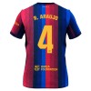 FC Barcelona R. Araujo 4 Hjemmebanesæt 2026-27 Kortærmet
