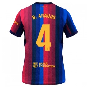 FC Barcelona R. Araujo 4 Hjemmebanesæt 2026-27 Kortærmet