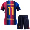 FC Barcelona Raphinha 11 Børn Hjemmebanesæt 2026-27 Kortærmet(+ Korte bukser)