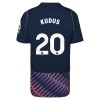 Tottenham Hotspur Kudus 20 Børn Udebanesæt 2026-27 Kortærmet(+ Korte bukser)
