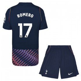 Tottenham Hotspur Romero 17 Børn Udebanesæt 2026-27 Kortærmet(+ Korte bukser)