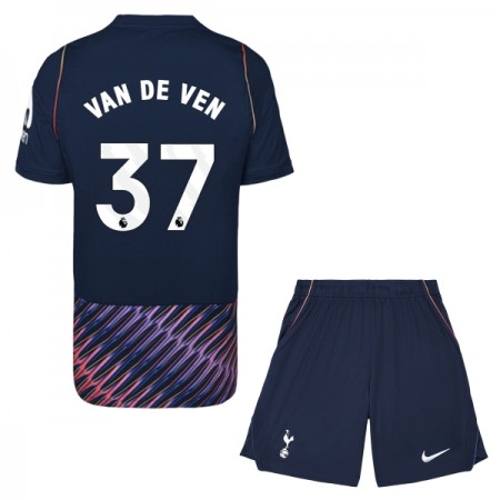 Tottenham Hotspur Van De Ven 37 Børn Udebanesæt 2026-27 Kortærmet(+ Korte bukser) Tottenham Hotspur Van De Ven 37 Børn Udebanesæt 2026-27 Kortærmet(+ Korte bukser)