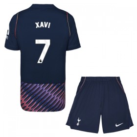Tottenham Hotspur Xavi 7 Børn Udebanesæt 2026-27 Kortærmet(+ Korte bukser)