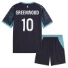 Olympique de Marseille Greenwood 10 Børn Udebanesæt 2026-27 Kortærmet(+ Korte bukser)