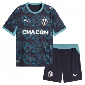 Olympique de Marseille Greenwood 10 Børn Udebanesæt 2026-27 Kortærmet(+ Korte bukser)