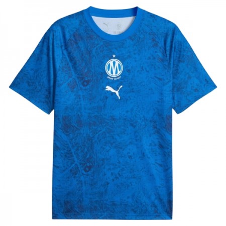 Olympique de Marseille Pre-Match Trøje Blå 2026-27 Kortærmet