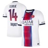 Paris Saint-Germain Desire Doue 14 Udebanesæt 2026-27 Kortærmet