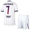 Paris Saint-Germain Kvaratskhelia 7 Børn Udebanesæt 2026-27 Kortærmet(+ Korte bukser) Paris Saint-Germain Kvaratskhelia 7 Børn Udebanesæt 2026-27 Kortærmet(+ Korte bukser)