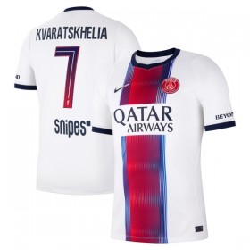 Paris Saint-Germain Kvaratskhelia 7 Udebanesæt 2026-27 Kortærmet