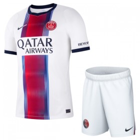 Paris Saint-Germain O. Dembele 10 Børn Udebanesæt 2026-27 Kortærmet(+ Korte bukser)