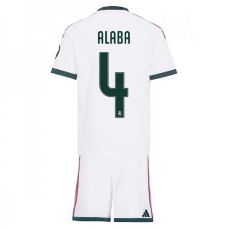 Real Madrid Alaba 4 Børn Hjemmebanesæt 2026-27 Kortærmet(+ Korte bukser)