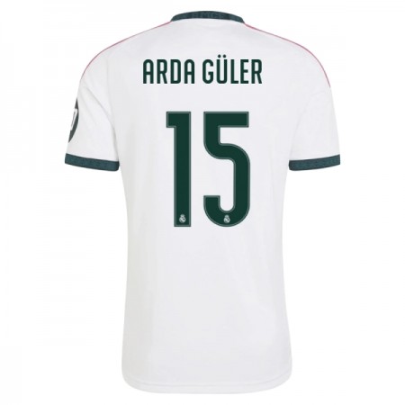 Real Madrid Arda Guler 15 Hjemmebanesæt 2026-27 Kortærmet Real Madrid Arda Guler 15 Hjemmebanesæt 2026-27 Kortærmet