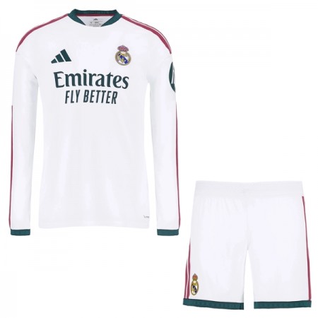Real Madrid Børn Hjemmebanesæt 2026-27 Langærmet(+ Korte bukser) Real Madrid Børn Hjemmebanesæt 2026-27 Langærmet(+ Korte bukser)