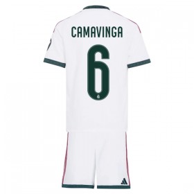 Real Madrid Camavinga 6 Børn Hjemmebanesæt 2026-27 Kortærmet(+ Korte bukser)