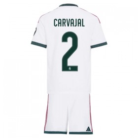Real Madrid Carvajal 2 Børn Hjemmebanesæt 2026-27 Kortærmet(+ Korte bukser)