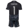 Real Madrid Courtois 1 Målmand Børn Hjemmebanesæt 2026-27 Kortærmet(+ Korte bukser)