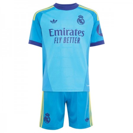Real Madrid Målmand Børn Udebanesæt 2026-27 Kortærmet(+ Korte bukser) Real Madrid Målmand Børn Udebanesæt 2026-27 Kortærmet(+ Korte bukser)