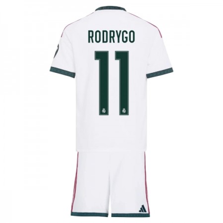 Real Madrid Rodrygo 11 Børn Hjemmebanesæt 2026-27 Kortærmet(+ Korte bukser) Real Madrid Rodrygo 11 Børn Hjemmebanesæt 2026-27 Kortærmet(+ Korte bukser)