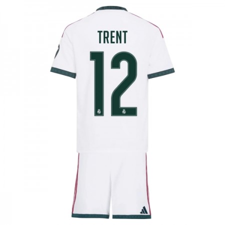 Real Madrid Trent Alexander-Arnold 12 Børn Hjemmebanesæt 2026-27 Kortærmet(+ Korte bukser)