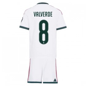 Real Madrid Valverde 8 Børn Hjemmebanesæt 2026-27 Kortærmet(+ Korte bukser)