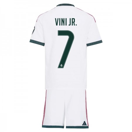 Real Madrid Vini JR 7 Børn Hjemmebanesæt 2026-27 Kortærmet(+ Korte bukser)