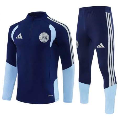 Ajax Blå Trænings Sweatshirt Kvart-Zip 2026-27 Ajax Blå Trænings Sweatshirt Kvart-Zip 2026-27
