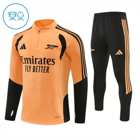 Arsenal Børn Gul Trænings Sweatshirt Kvart-Zip 2026-27 Arsenal Børn Gul Trænings Sweatshirt Kvart-Zip 2026-27