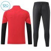 Arsenal Børn Rød Trænings Sweatshirt Kvart-Zip 2026-27