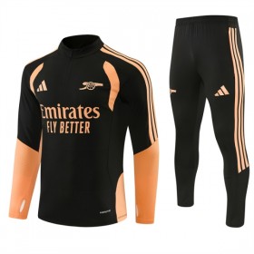 Arsenal Sort Trænings Sweatshirt Kvart-Zip 2026-27