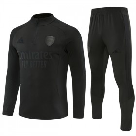 Arsenal Sort Trænings Sweatshirt Kvart-Zip 2026-27