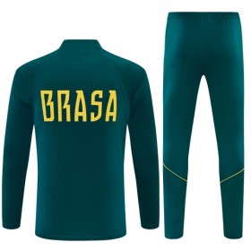 Brasilien Grøn Trænings Sweatshirt Kvart-Zip 2026-27