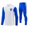 Chelsea Hvid Trænings Sweatshirt Kvart-Zip 2026-27 Chelsea Hvid Trænings Sweatshirt Kvart-Zip 2026-27