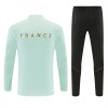 Frankrig Hvid Trænings Sweatshirt Kvart-Zip 2026-27