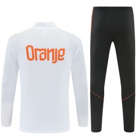 Holland Hvid Trænings Sweatshirt Kvart-Zip 2026-27